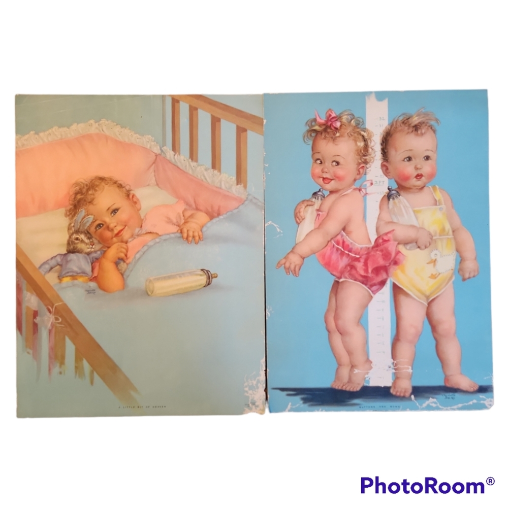 Charlotte Becker Vintage Baby Prints